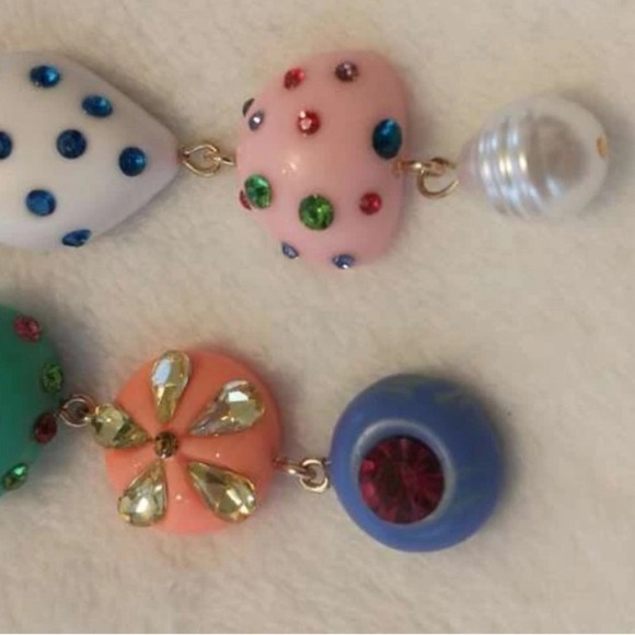 Zara Mismatched Colorful Jewel Earrings New with gift box 🎁 - Picture 4 of 6